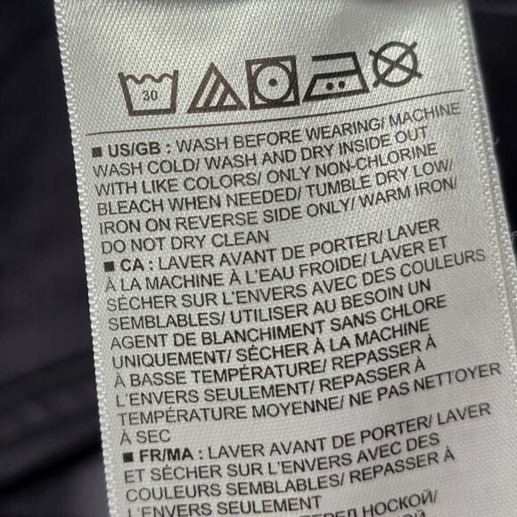 Gap 1969 Gray Always Skinny Jeans Stretch Muted Floral Denim Womens Size 33r Zip - Picture 9 of 9